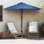 Havesol 294 x 150 x 224 cm Polyester og Stål Azurblå
