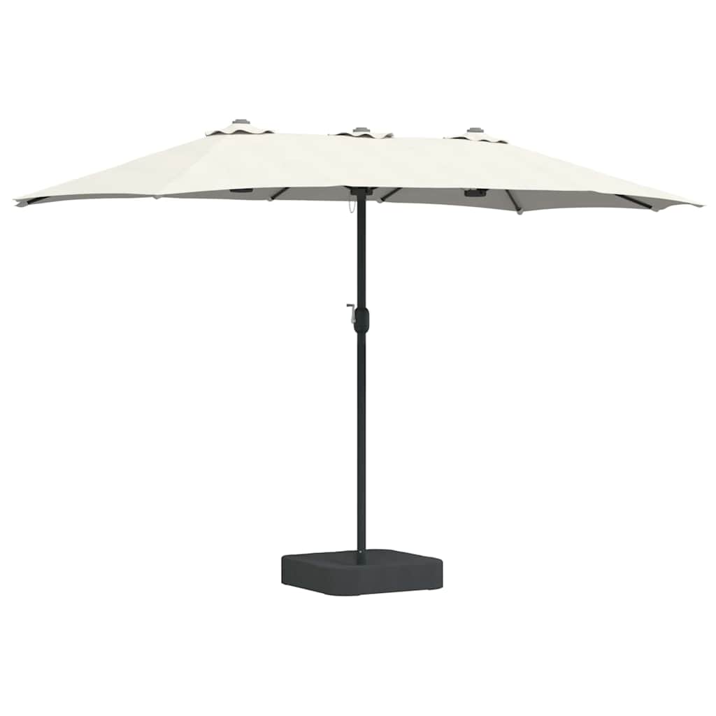 Havesol Sandfarvet 385 x 209 x 244 cm Polyester og Stål