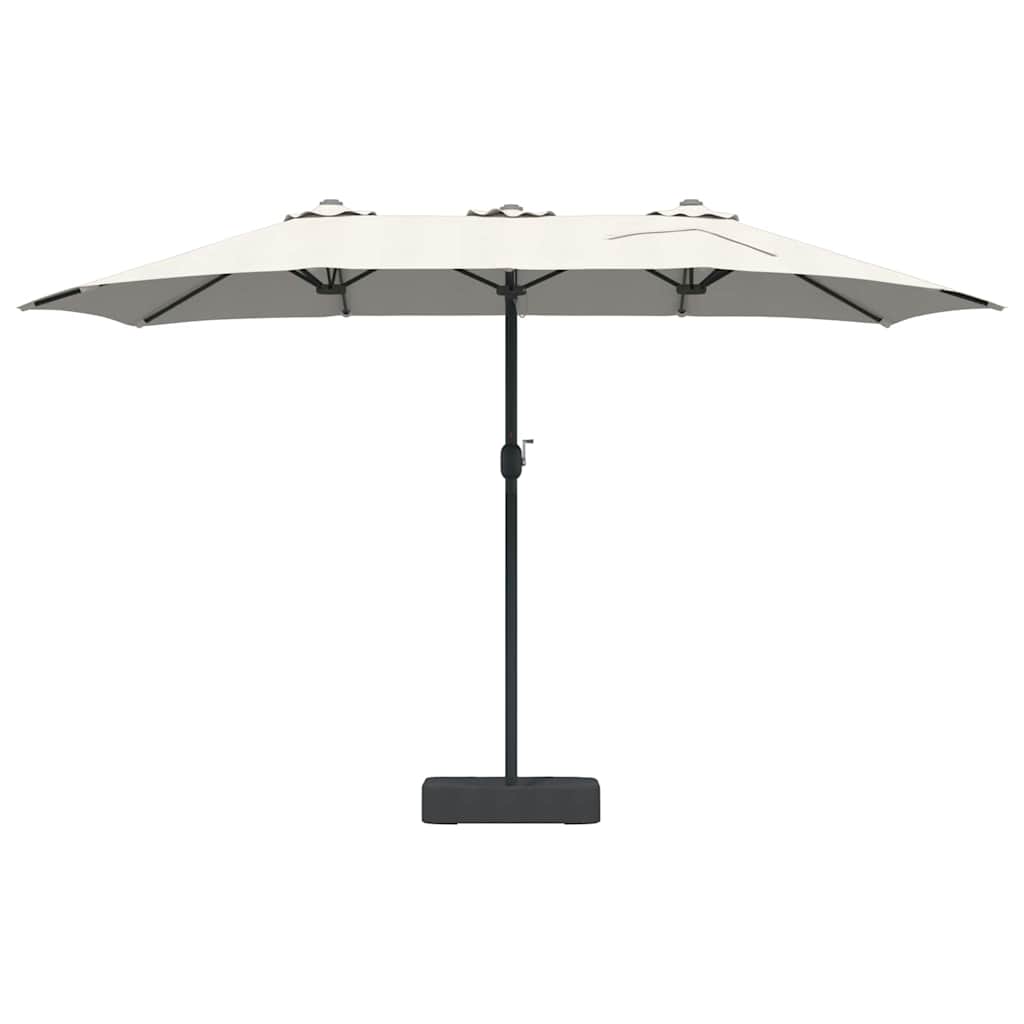 Havesol Sandfarvet 385 x 209 x 244 cm Polyester og Stål