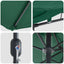Havesol Grøn 385 x 209 x 244 cm Polyester og Stål
