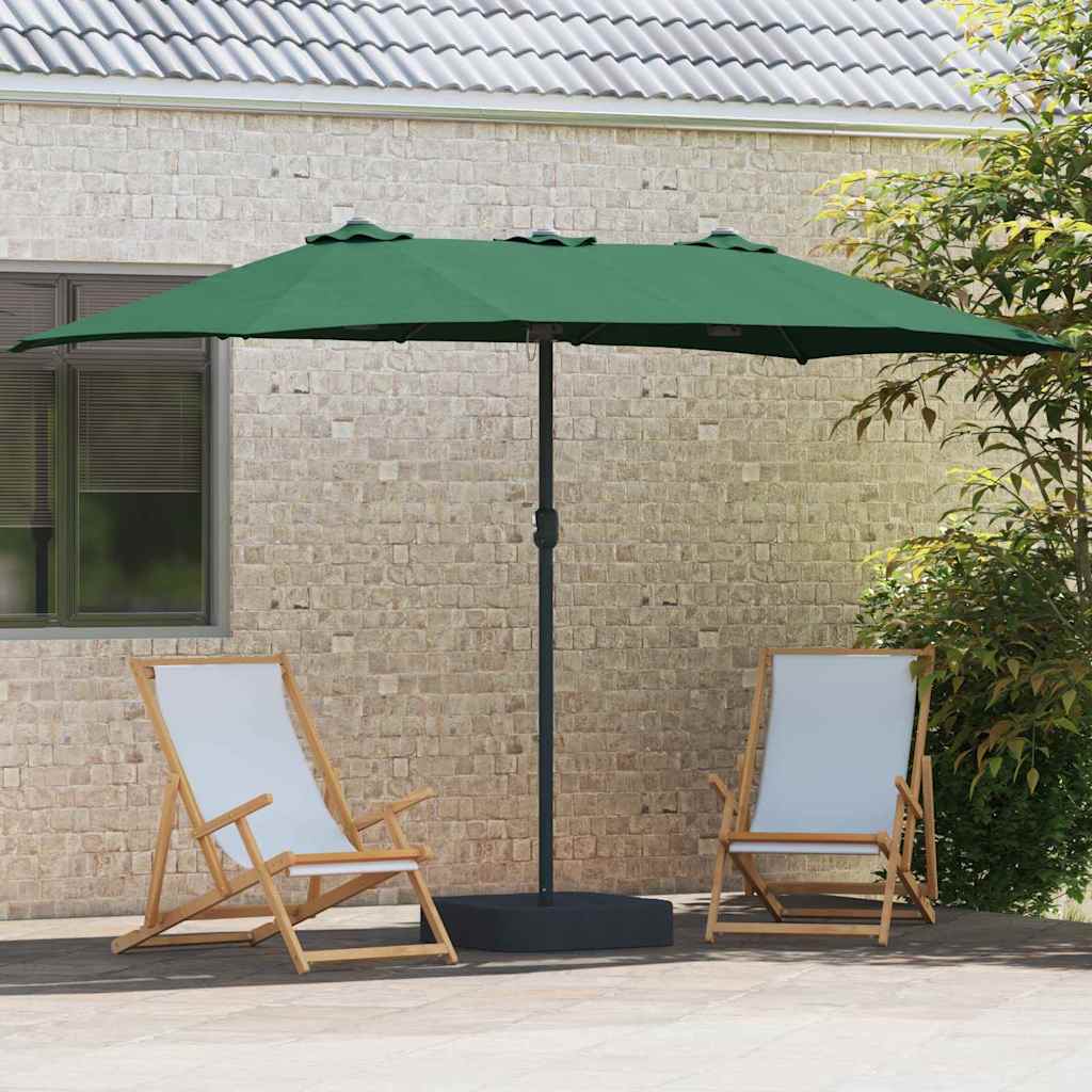 Havesol Grøn 385 x 209 x 244 cm Polyester og Stål