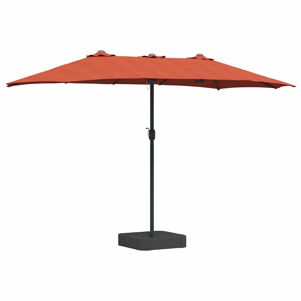 Havesol Terrakotta 385 x 209 x 244 cm Polyester og Stål