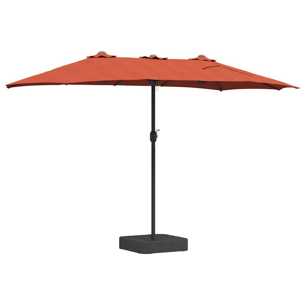 Havesol Terrakotta 385 x 209 x 244 cm Polyester og Stål