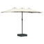 Havesol Sand og Antracit 385 x 209 x 244 cm Polyester