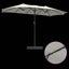 Havesol Sand og Antracit 385 x 209 x 244 cm Polyester