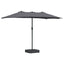 Havesol Antracit 385 x 209 x 244 cm Polyester
