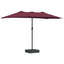 Havesol Bordeaux Rød 385 x 209 x 244 cm Polyester