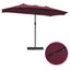 Havesol Bordeaux Rød 385 x 209 x 244 cm Polyester