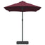 Havesol Bordeaux Rød 385 x 209 x 244 cm Polyester