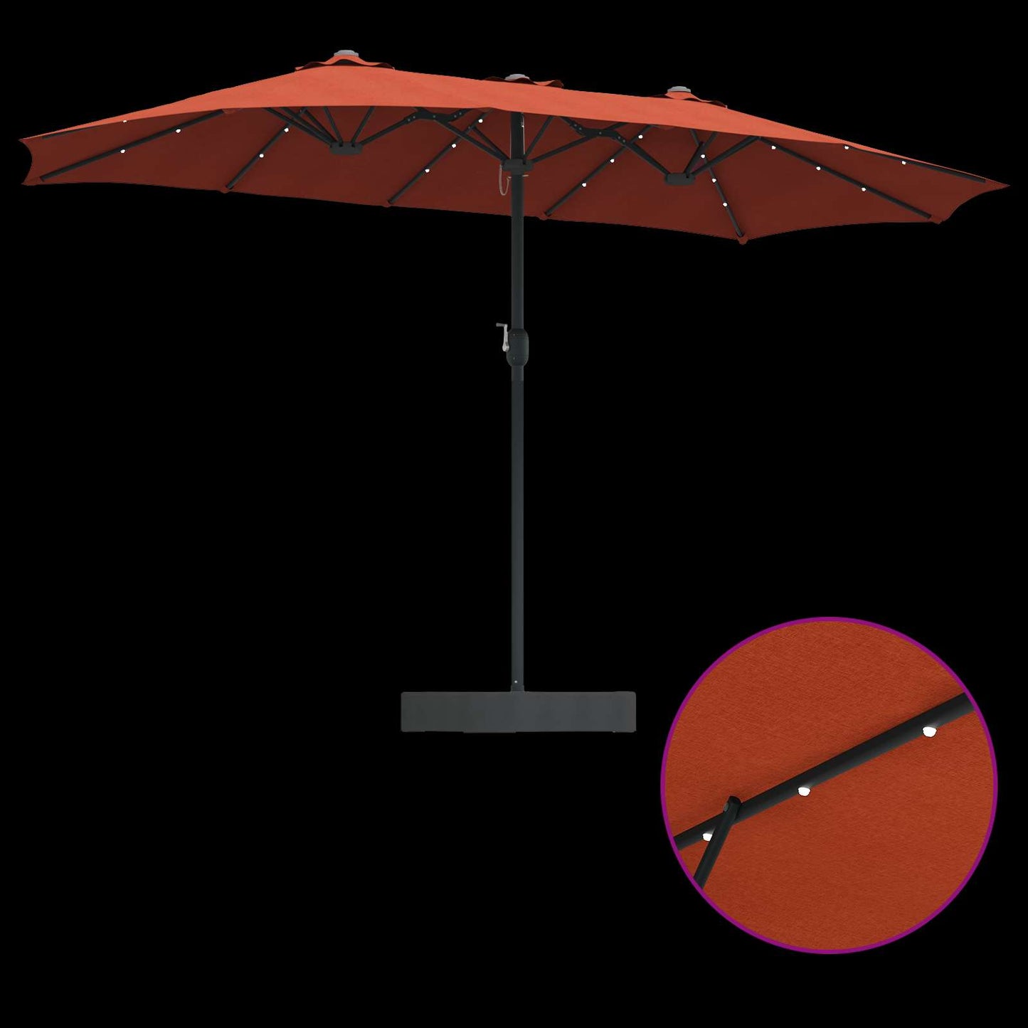 Havesol Terrakotta 385 x 209 x 244 cm Polyester