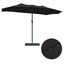 Havesol Sort 385 x 209 x 244 cm Polyester