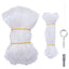 kattenet 4x3 m nylon transparent