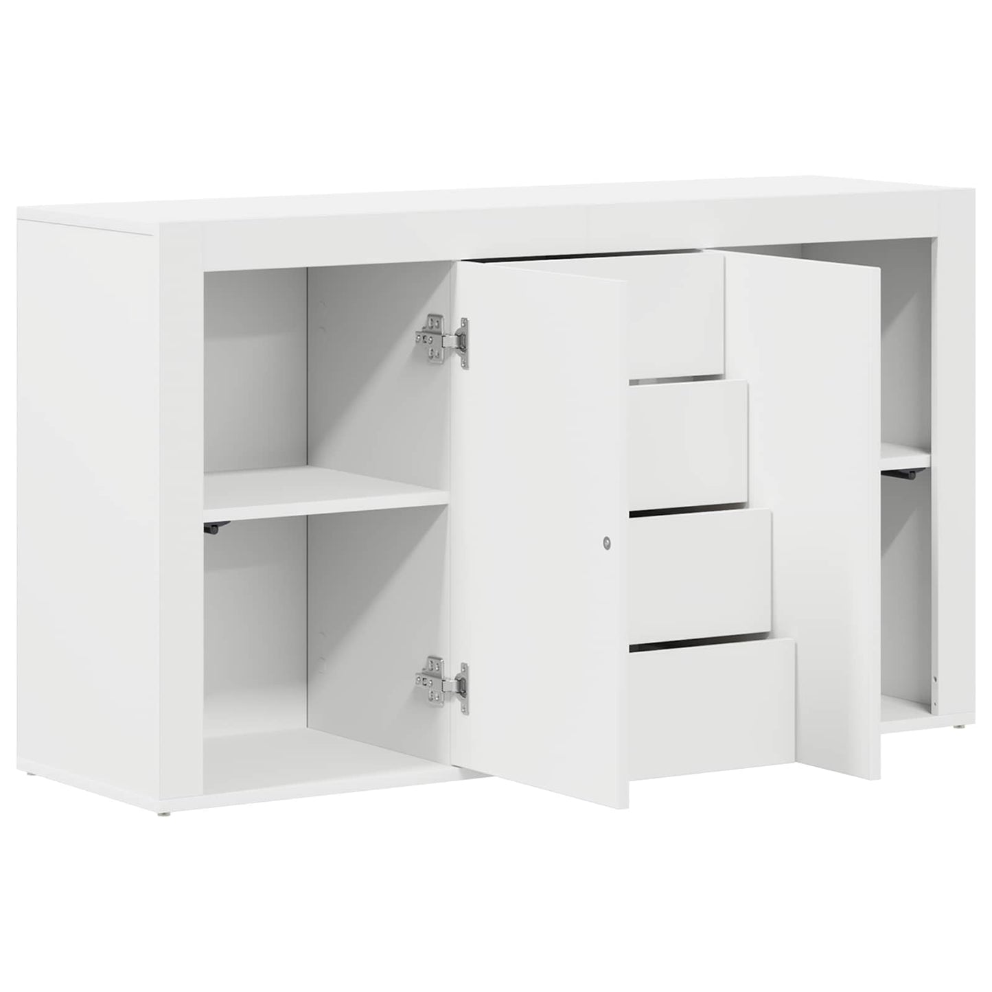 Sideboard Hvid 120 x 36 x 69 cm Konstrueret træ