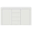 Sideboard Hvid 120 x 36 x 69 cm Konstrueret træ