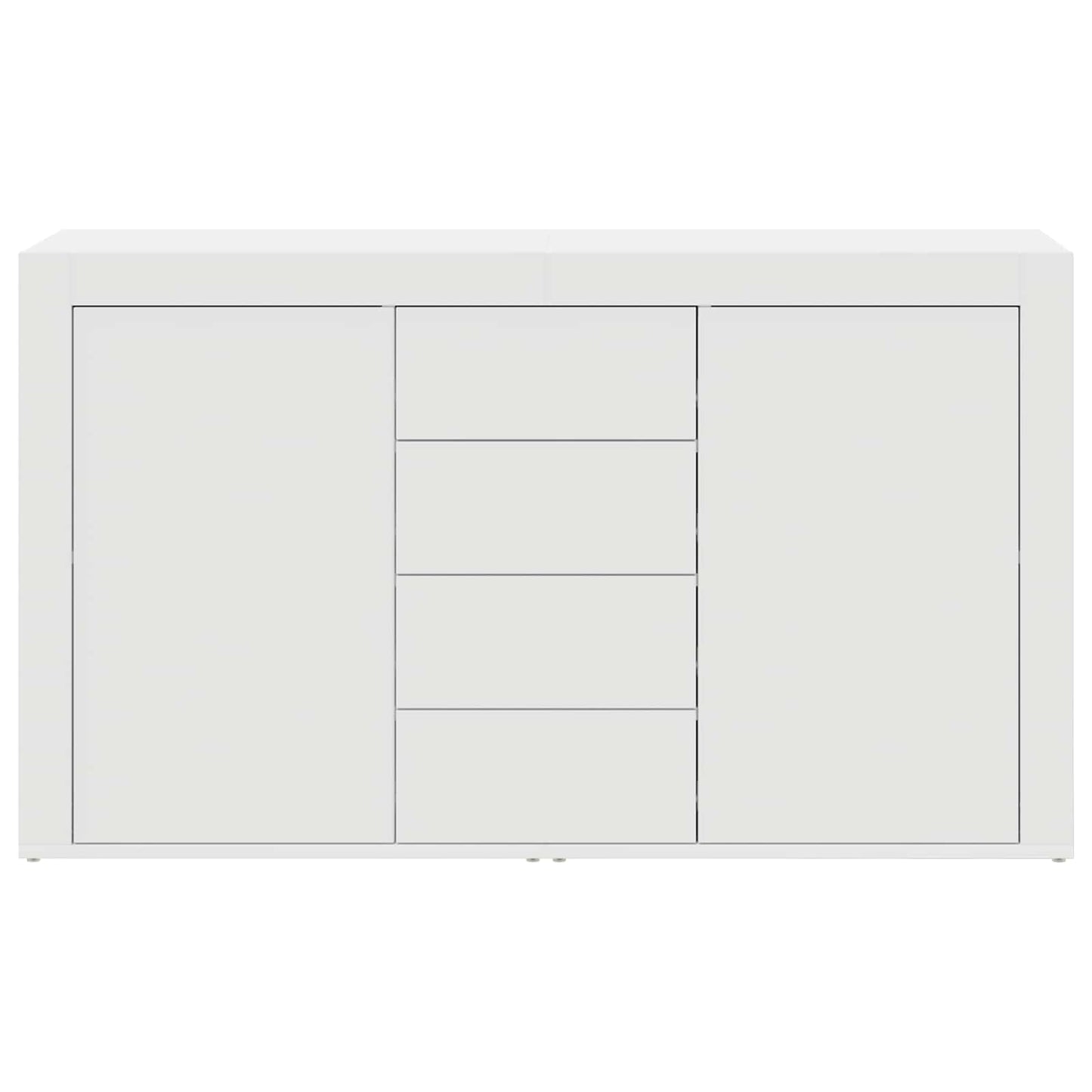 Sideboard Hvid 120 x 36 x 69 cm Konstrueret træ
