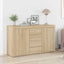 Sideboard Sonoma eg 120 x 36 x 69 cm Konstrueret træ