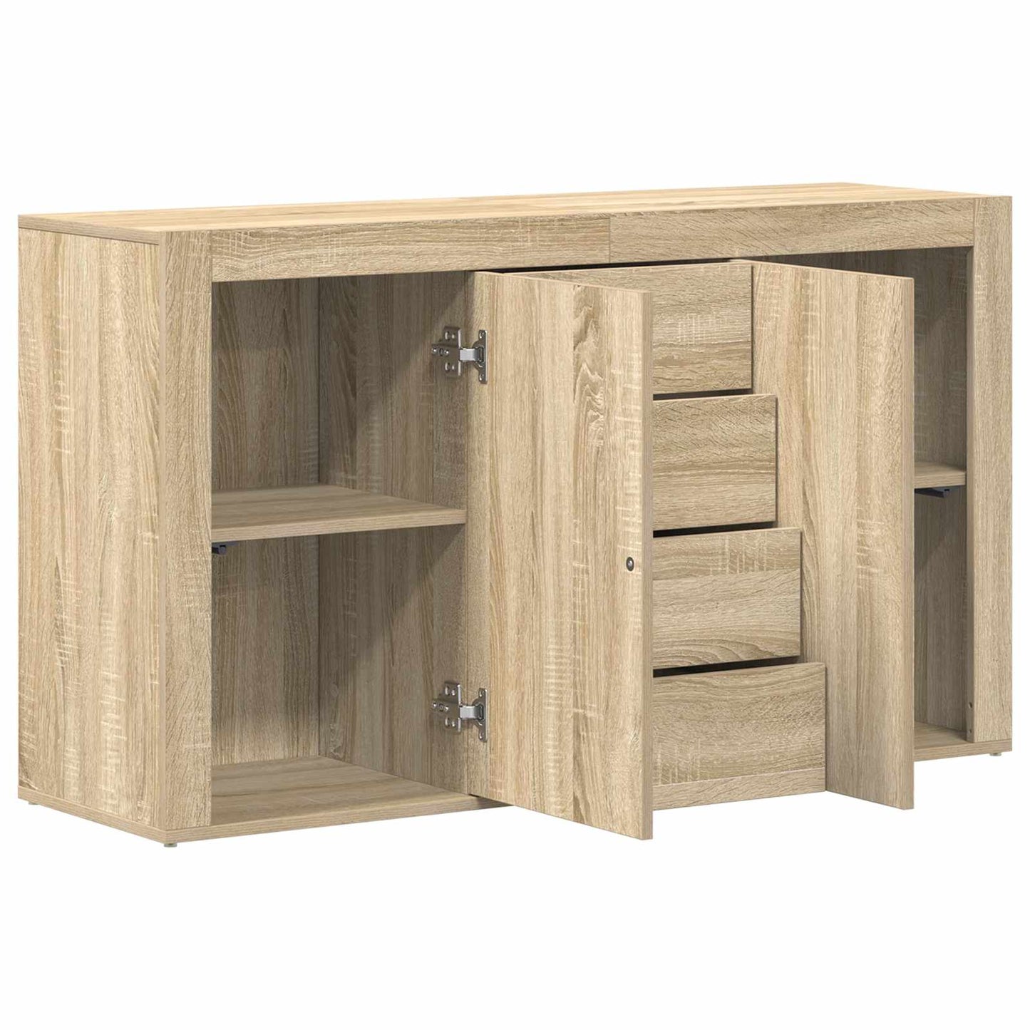 Sideboard Sonoma eg 120 x 36 x 69 cm Konstrueret træ