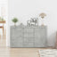 Sideboard Beton Grå 120 x 36 x 69 cm Konstrueret træ