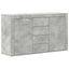 Sideboard Beton Grå 120 x 36 x 69 cm Konstrueret træ