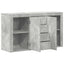 Sideboard Beton Grå 120 x 36 x 69 cm Konstrueret træ