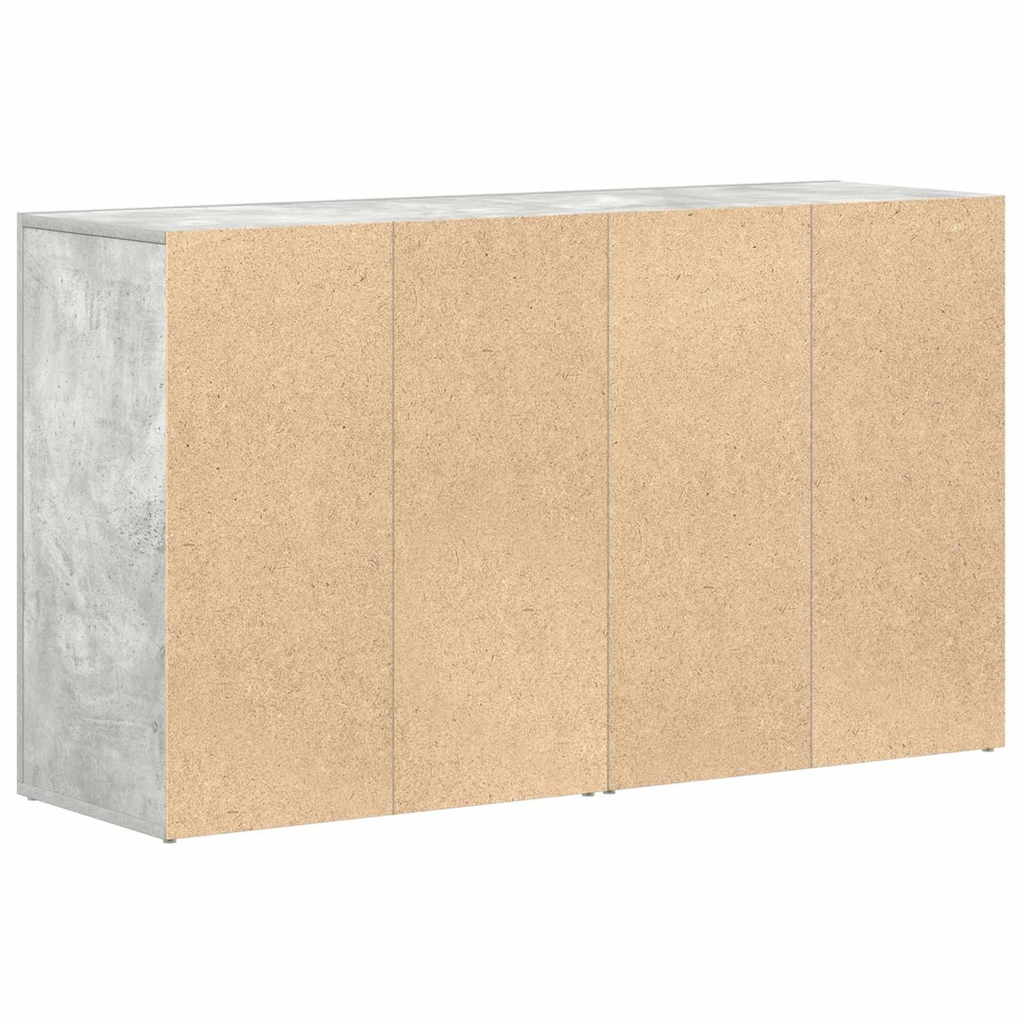 Sideboard Beton Grå 120 x 36 x 69 cm Konstrueret træ