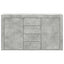 Sideboard Beton Grå 120 x 36 x 69 cm Konstrueret træ