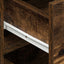 Sideboard Røget eg 120 x 36 x 69 cm Konstrueret træ