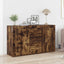 Sideboard Røget eg 120 x 36 x 69 cm Konstrueret træ