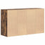 Sideboard Røget eg 120 x 36 x 69 cm Konstrueret træ