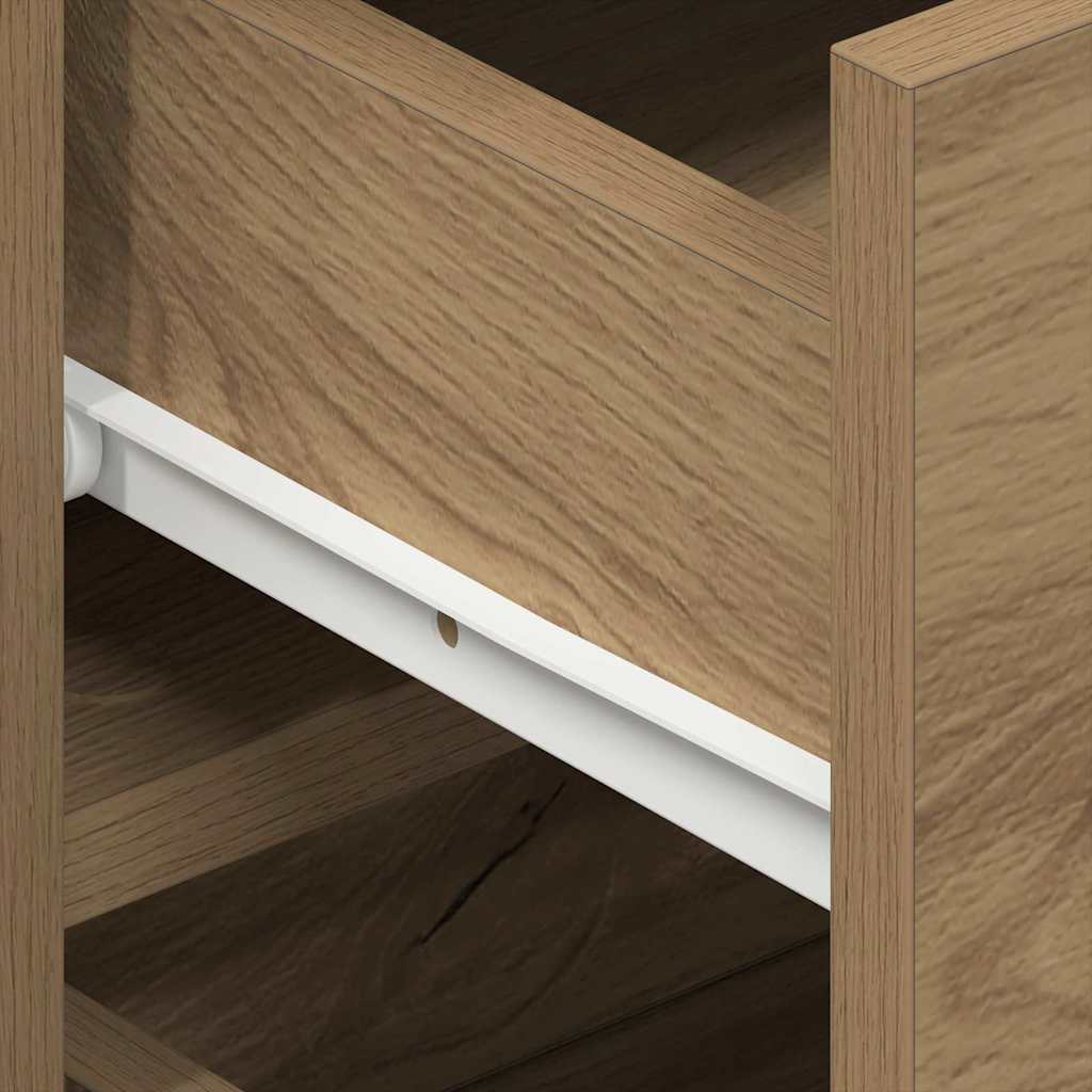 Sideboard Artisan Egetræ 120 x 36 x 69 cm Konstrueret træ