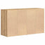 Sideboard Artisan Egetræ 120 x 36 x 69 cm Konstrueret træ