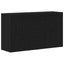 Sideboard Sort eg 120 x 36 x 69 cm Konstrueret træ