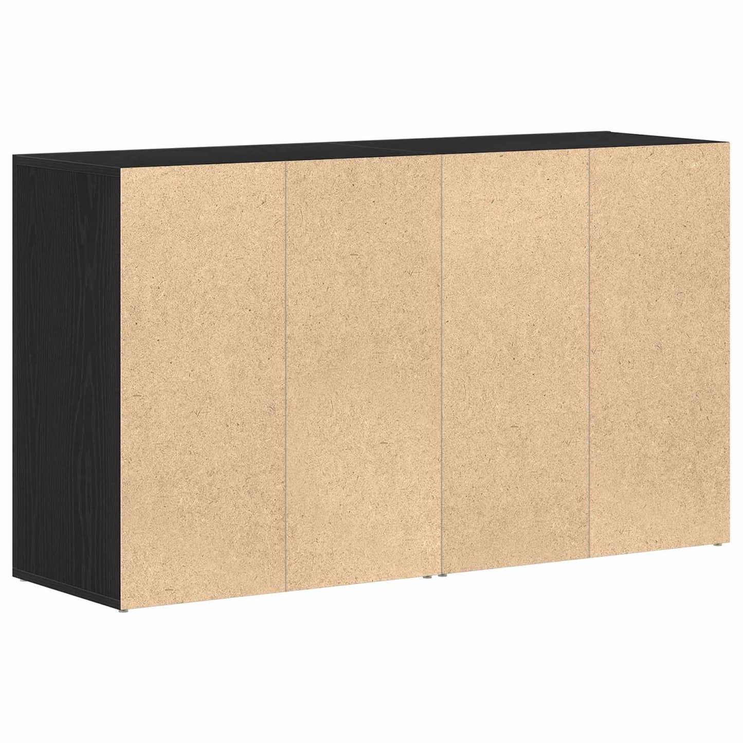 Sideboard Sort eg 120 x 36 x 69 cm Konstrueret træ