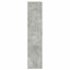 Sko skab 80 x 39 x 178 cm Konstrueret træ Beton Grå