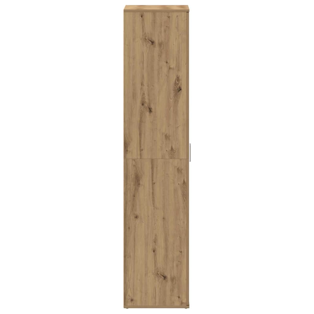 Sko skab 80 x 39 x 178 cm Konstrueret træ Artisan Egetræ