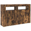 Sideboard Røget eg 116 x 30 x 75 cm Konstrueret træ