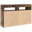 Sideboard Røget eg 116 x 30 x 75 cm Konstrueret træ