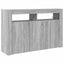 Sideboard Grå Sonoma 116 x 30 x 75 cm Konstrueret træ