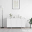 Sideboard Hvid 135 x 41 x 75 cm Konstrueret træ