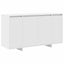 Sideboard Hvid 135 x 41 x 75 cm Konstrueret træ