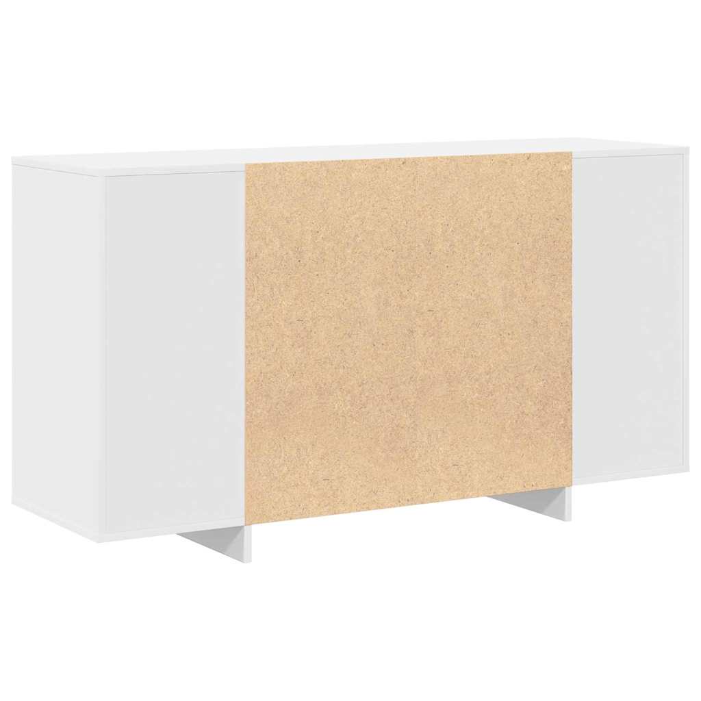 Sideboard Hvid 135 x 41 x 75 cm Konstrueret træ
