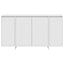 Sideboard Hvid 135 x 41 x 75 cm Konstrueret træ