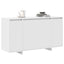 Sideboard Hvid 135 x 41 x 75 cm Konstrueret træ