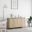 Sideboard Sonoma eg 135 x 41 x 75 cm Konstrueret træ