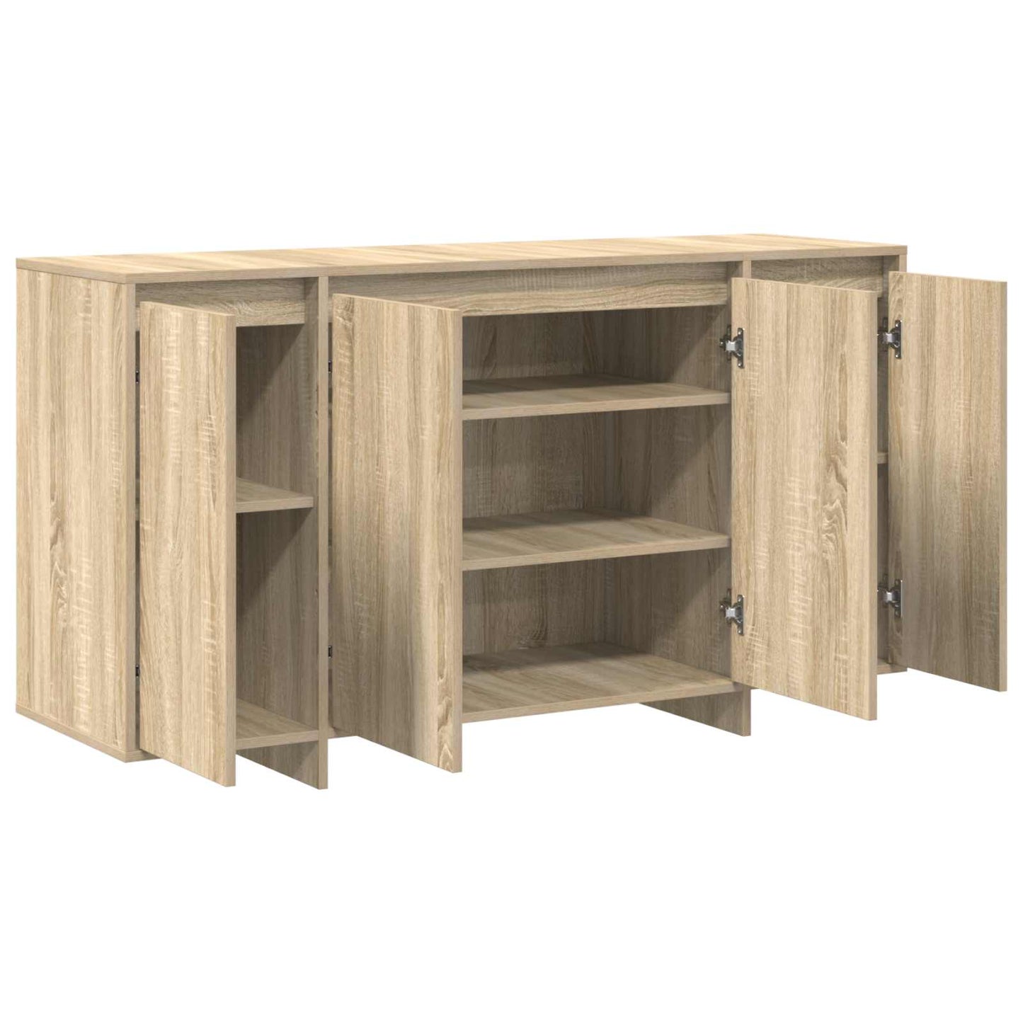 Sideboard Sonoma eg 135 x 41 x 75 cm Konstrueret træ