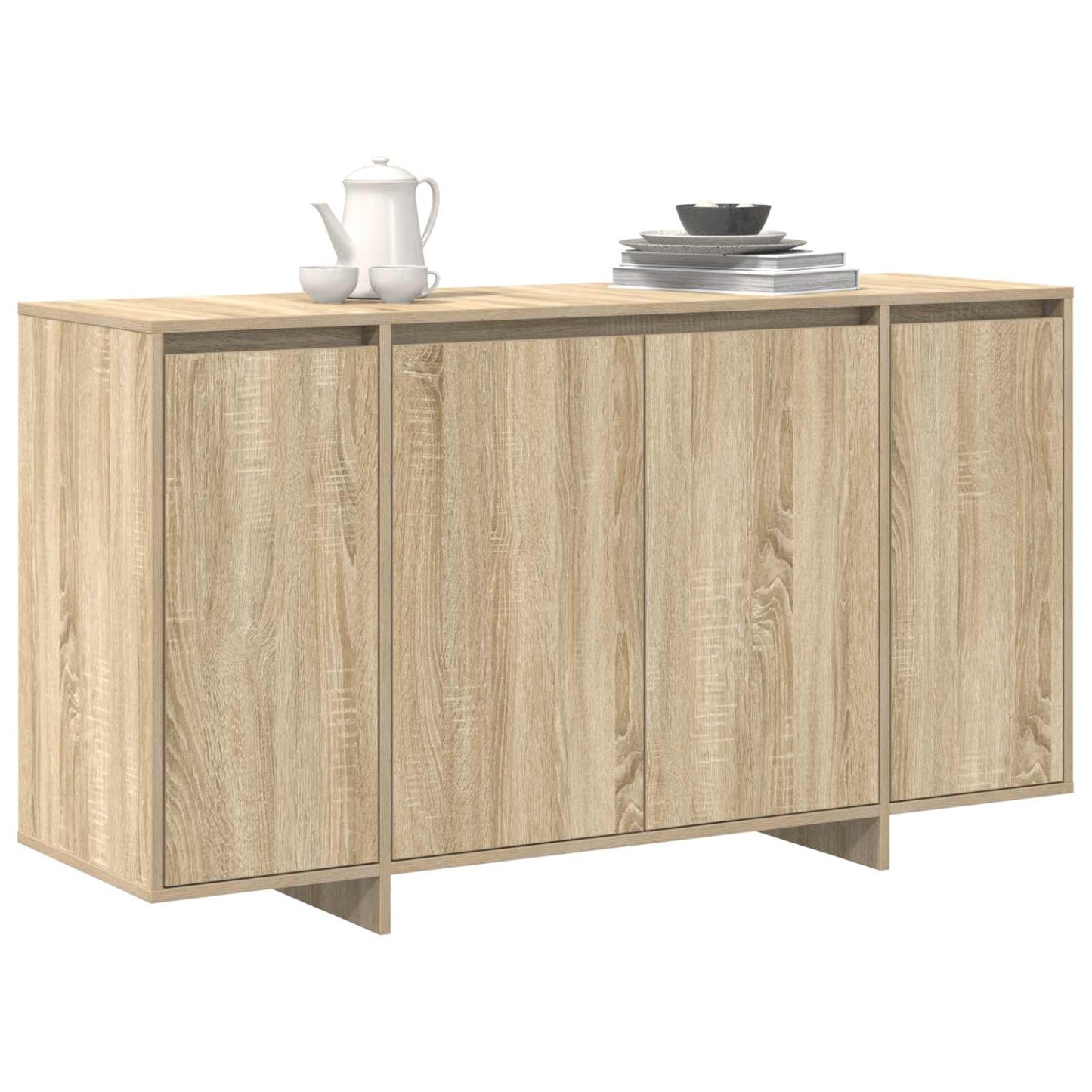 Sideboard Sonoma eg 135 x 41 x 75 cm Konstrueret træ