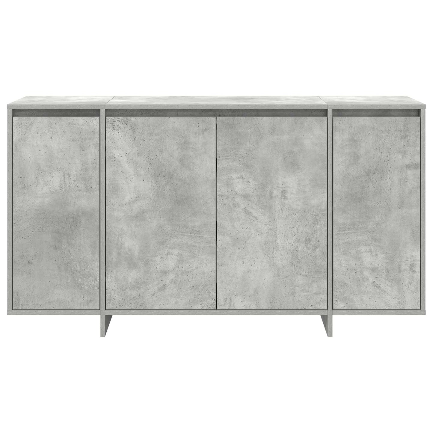Sideboard Beton Grå 135 x 41 x 75 cm Konstrueret træ