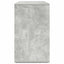Sideboard Beton Grå 135 x 41 x 75 cm Konstrueret træ