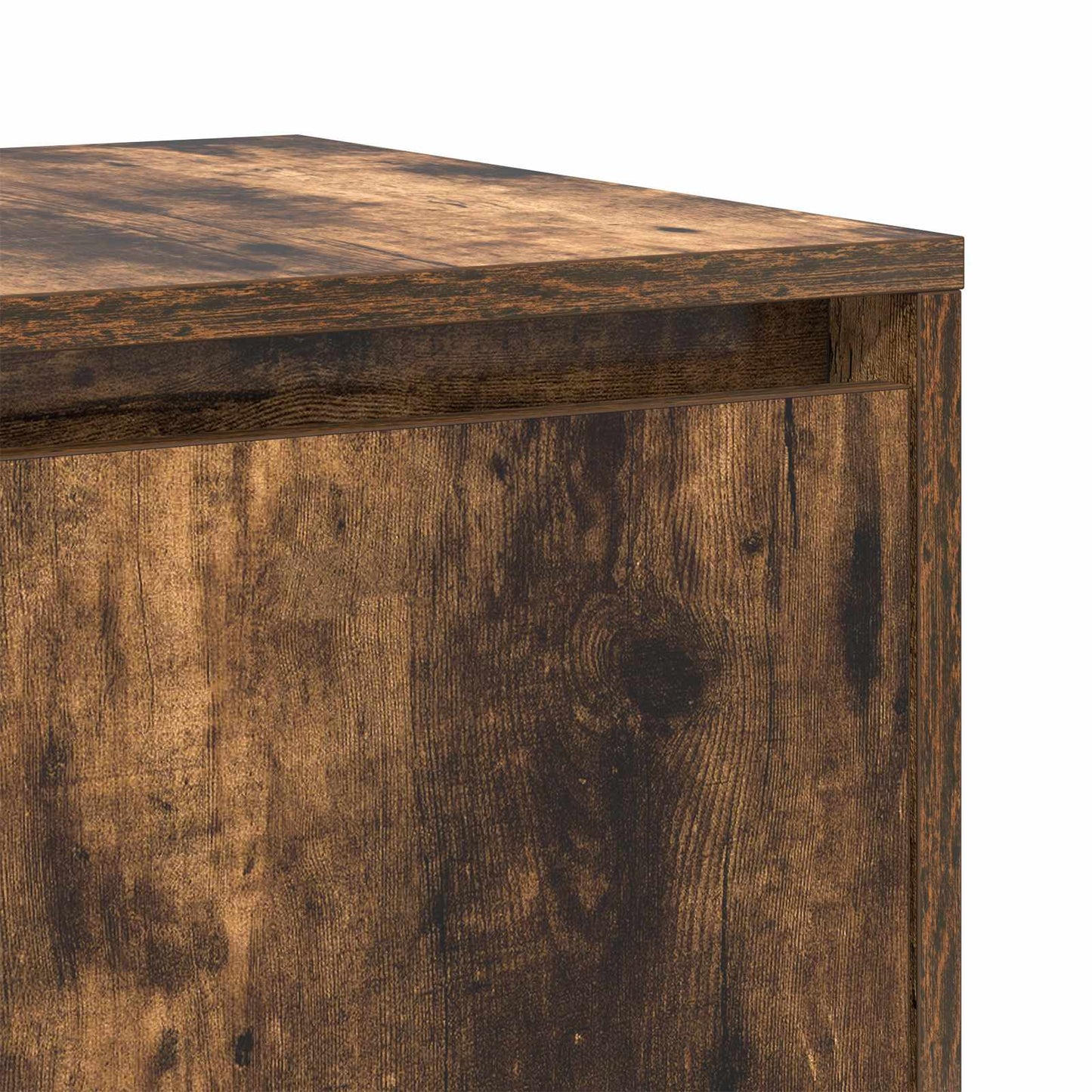 Sideboard Røget eg 135 x 41 x 75 cm Konstrueret træ