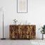 Sideboard Røget eg 135 x 41 x 75 cm Konstrueret træ